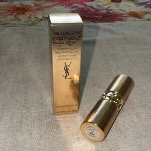 Yves Saint Laurent Loveshine Candy Glaze Lip Gloss Stick - Shimmer Rose #22